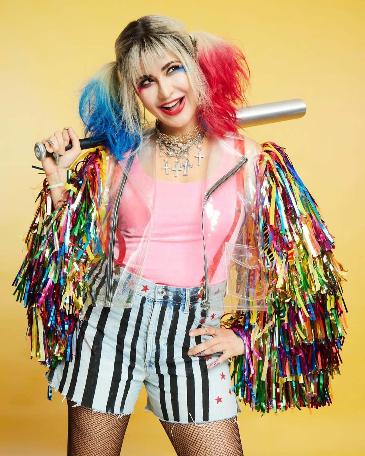 Halloween, nailed it: Who all remember this iconic cosplay moment where Katrina went all out with her Halloween look? The actress went for Margot Robbie's Harley Quinn look. During the photoshoot, hubby Vicky was busy directing her 