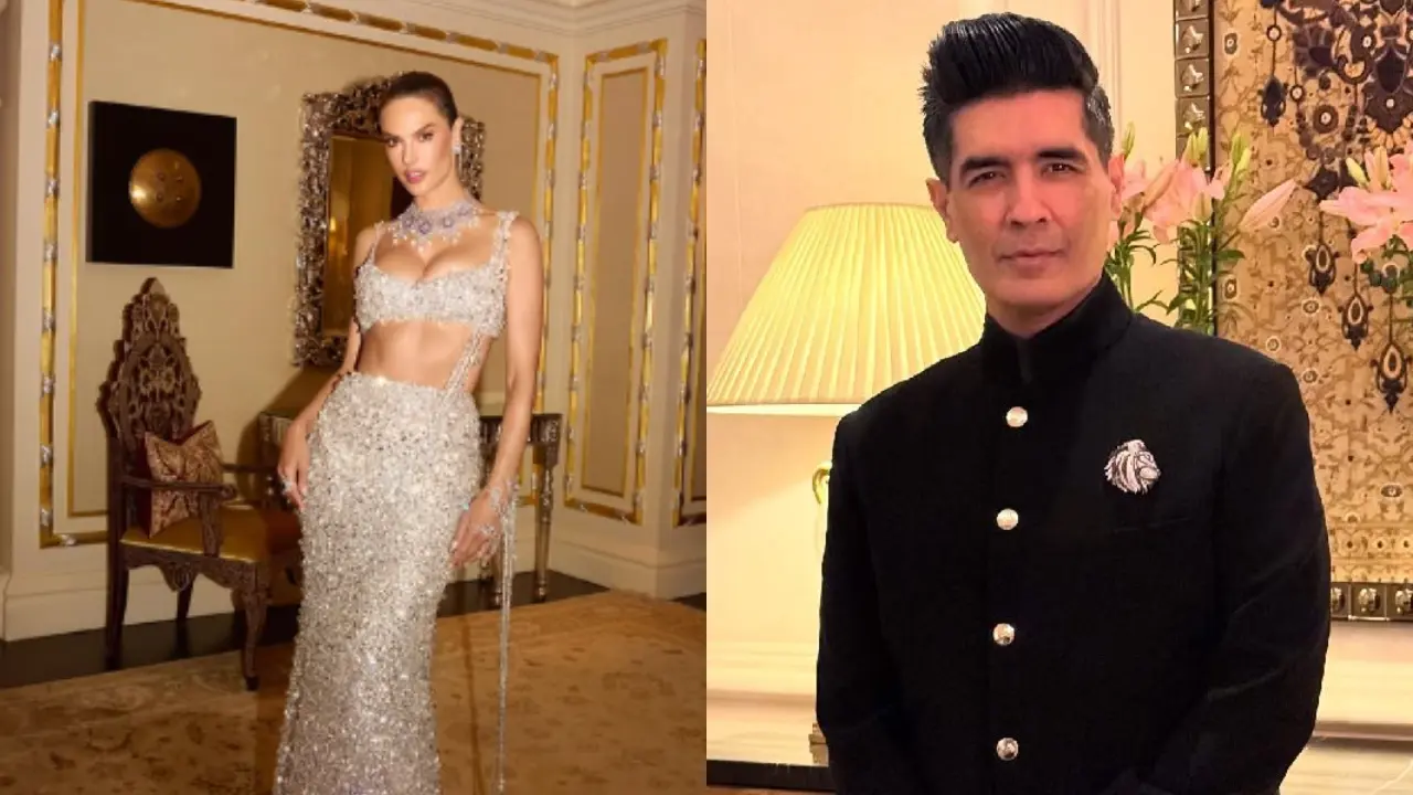 James Bond's Alessandra Ambrosio dazzles at Manish Malhotra's India Couture Week