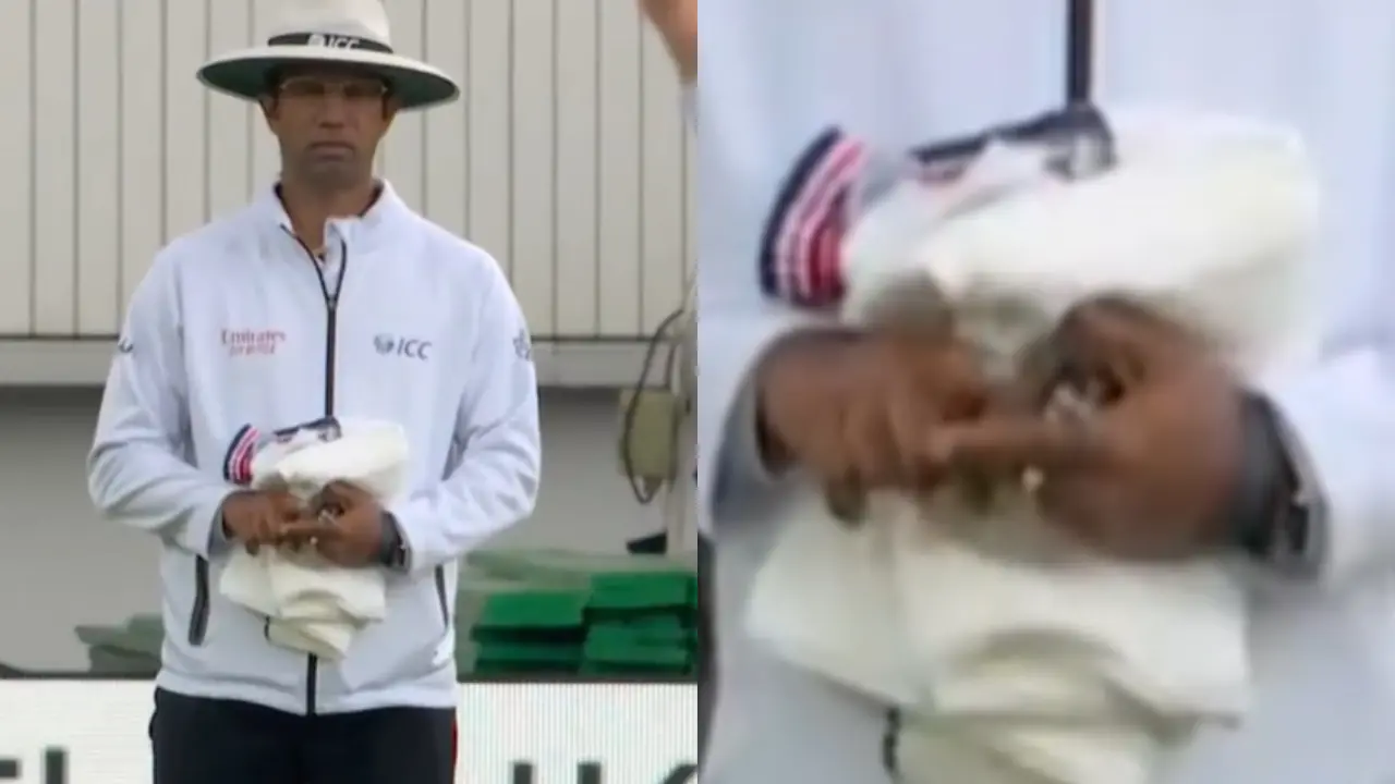 Did Kumar Dharmasena save hosts England a review with early signal?