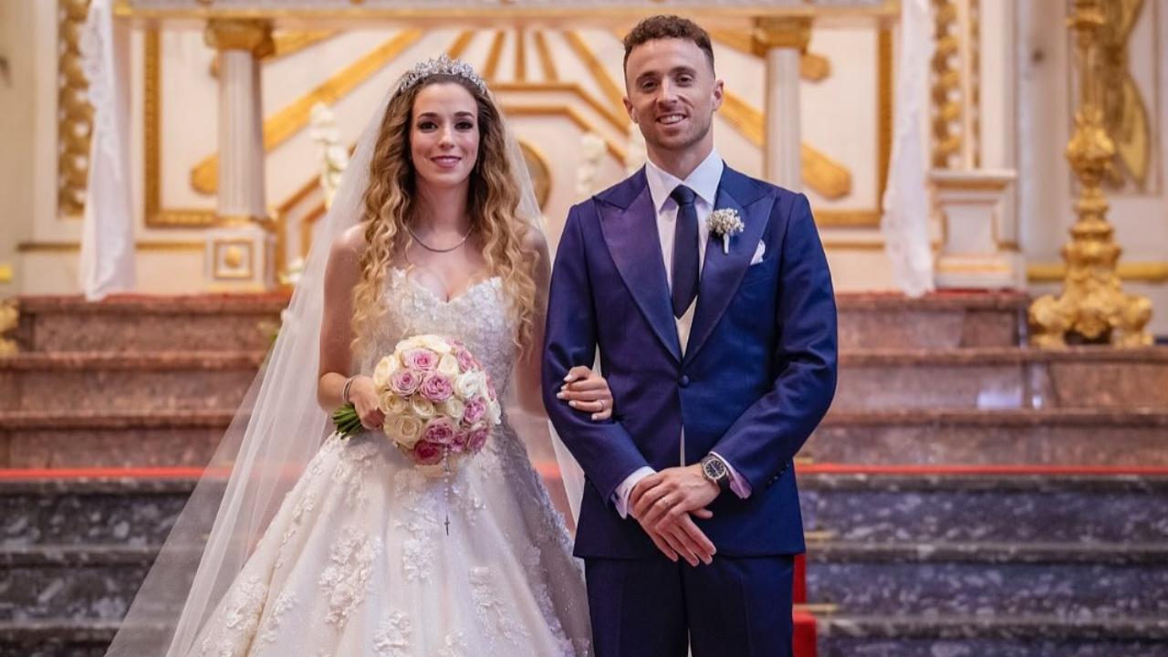 The wedding video offered a glimpse into the pre-ceremony preparations, as the Portuguese couple joyfully danced to the tunes of a live band. Sharing the cherished moments on social media, Jota captioned the post: 'A day we will never forget'.
