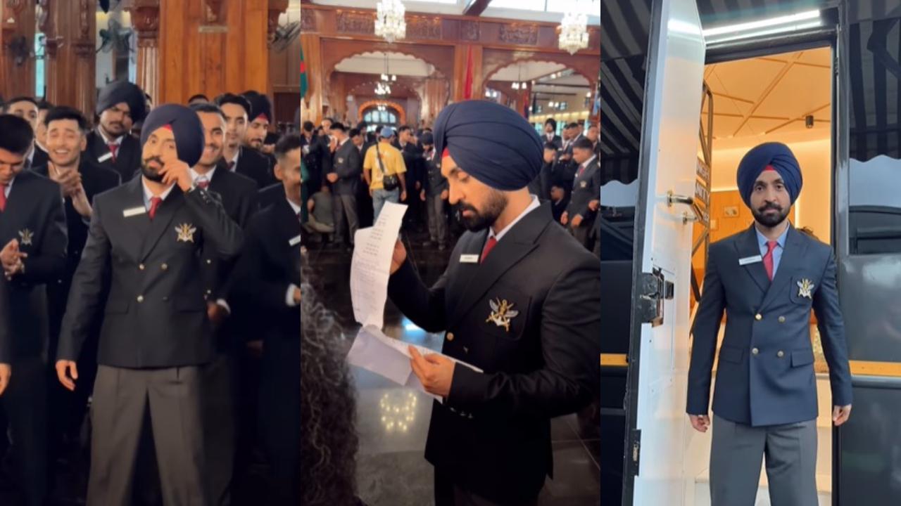 Amid reports of Diljit Dosanjh being sacked from Border 2 because of the Sardaar Ji 3 controversy, the singer has quashed all reports in style by sharing a reel from the sets of Instagram. Read full story here