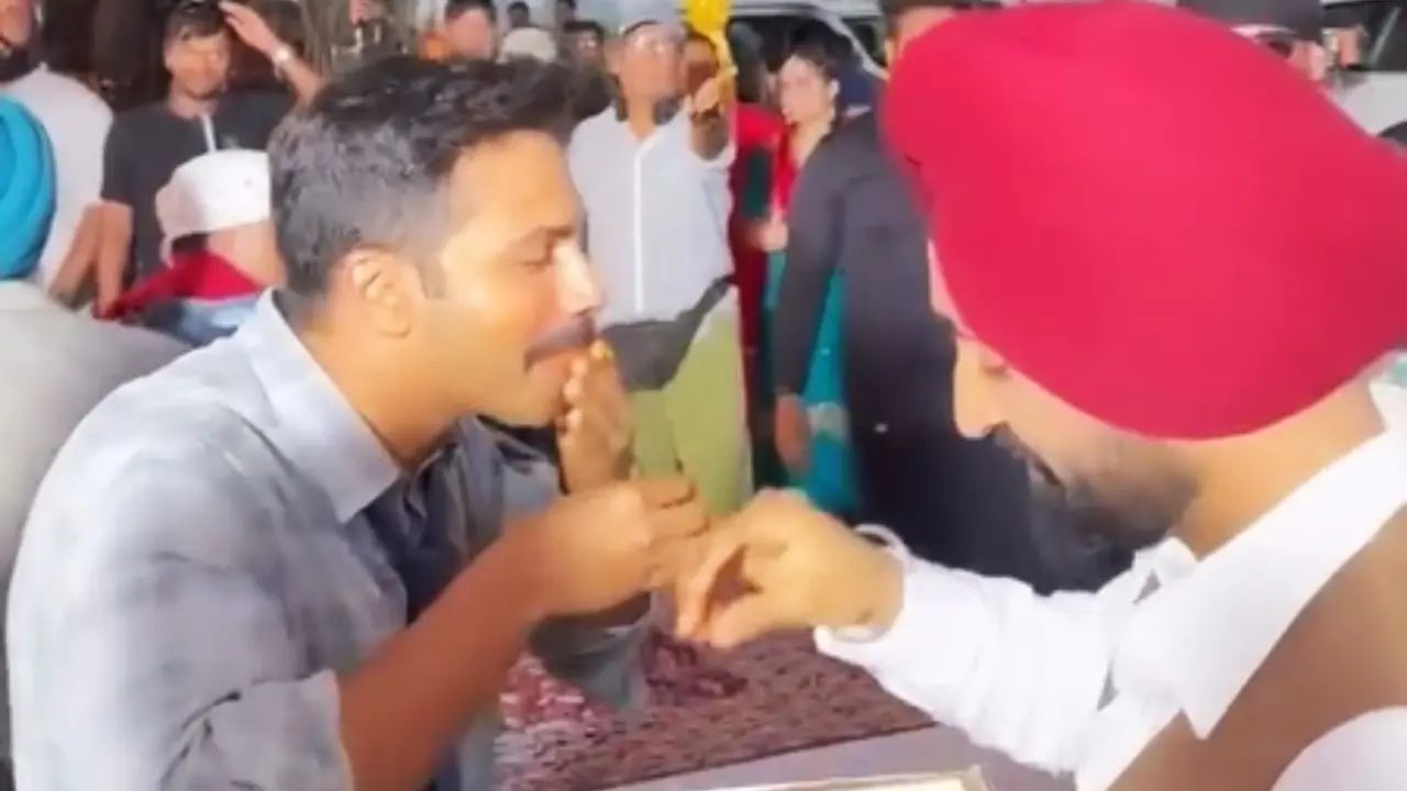 Border 2: Varun Dhawan celebrates Diljit Dosanjh’s shoot wrap with laddoos