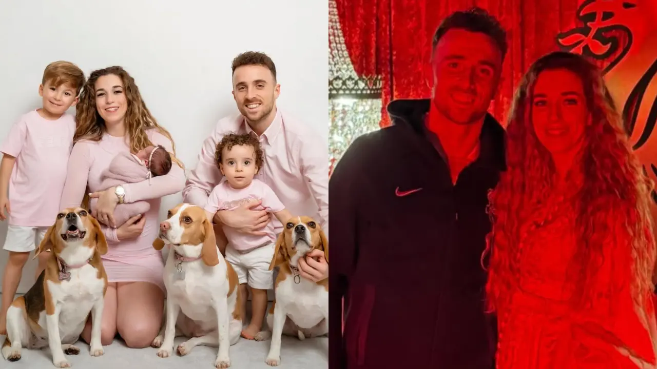 Diogo Jota's adorable wedding moments with family before fatal car crash