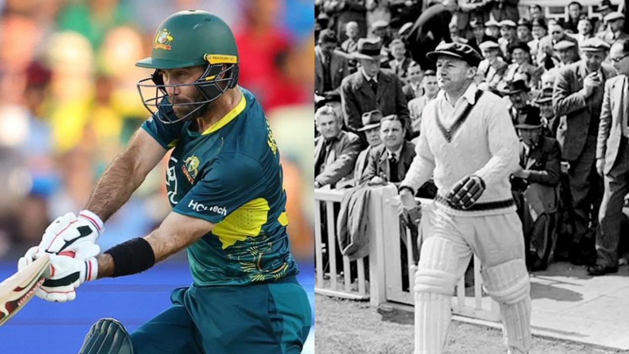 Glenn Maxwell, Don Bradman (Pic: X/@ICC/File Pic)