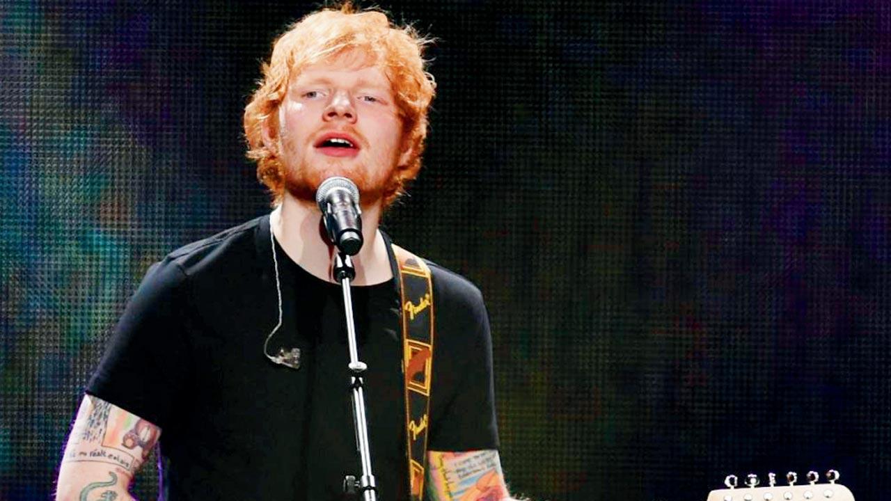 Ed Sheeran adds yet another hobby as he turns painter 