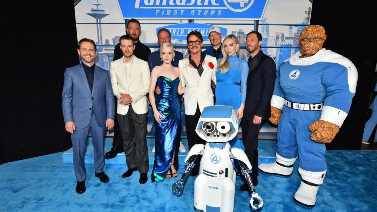 The Fantastic Four First Steps premiere: Celebs rock the blue carpet
