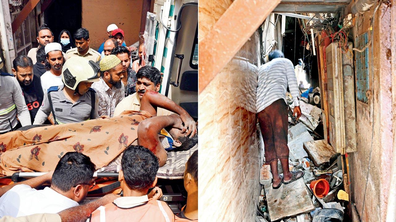 Bandra chawl collapse: It was a gas cylinder blast, say fire brigade officials