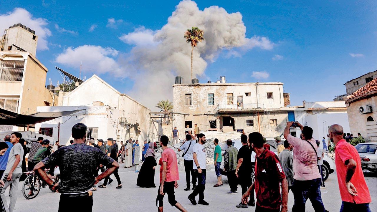 Gaza officials say 94 Palestinians killed