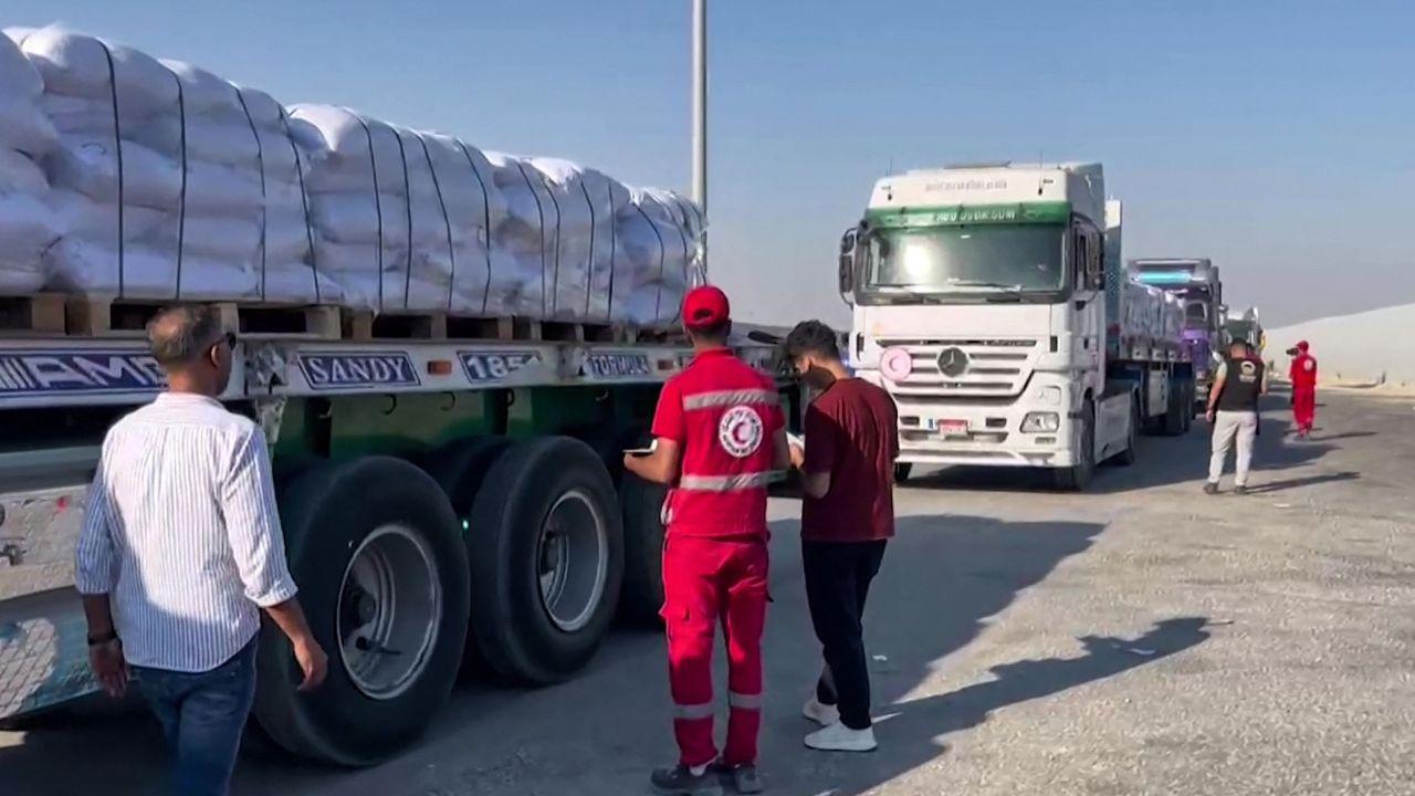 The Israeli military has also intercepted a Gaza-bound aid ship seeking to break the Israeli blockade of the Palestinian territory, detaining 21 international activists and journalists and seizing all cargo, including baby formula, food and medicine, the Freedom Flotilla Coalition said on Sunday