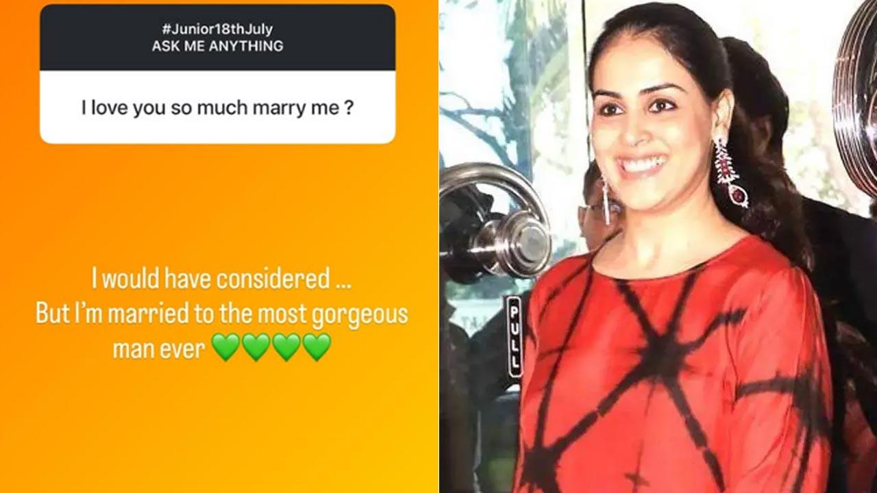 Genelia Deshmukh answers a netizen seeking relationship advice from her