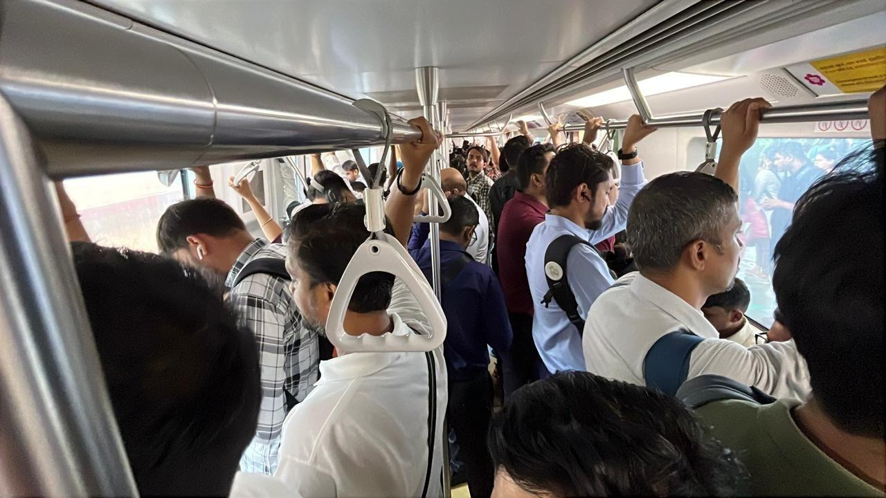 With the city's population growing and dependence on metro services increasing, the current infrastructure at Ghatkopar struggles to keep up with the demand, especially during the morning and evening rush hours