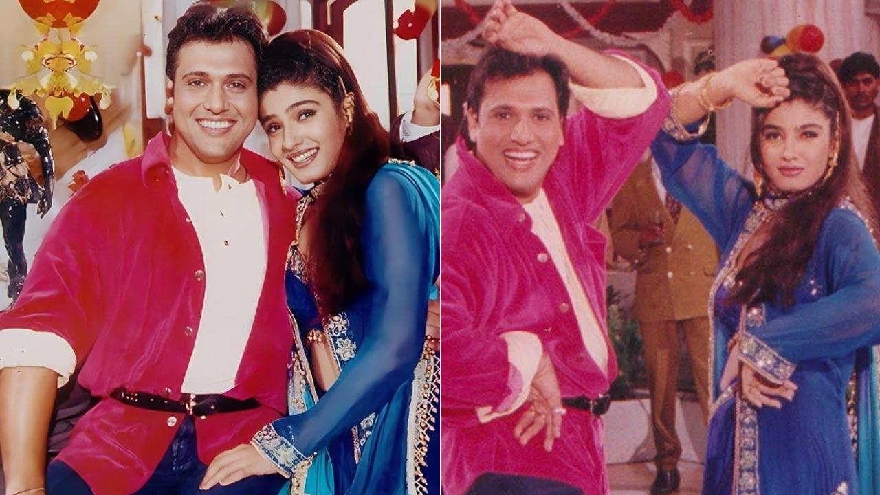  27 years of Dhule Raja: Raveena Tandon shares throwback pictures with Govinda