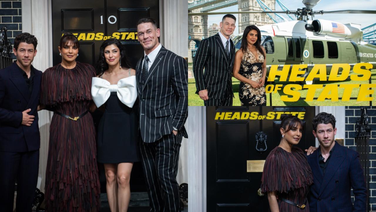 Priyanka Chopra, John Cena spotted with spouses Nick Jonas and Shay Shariatzadeh