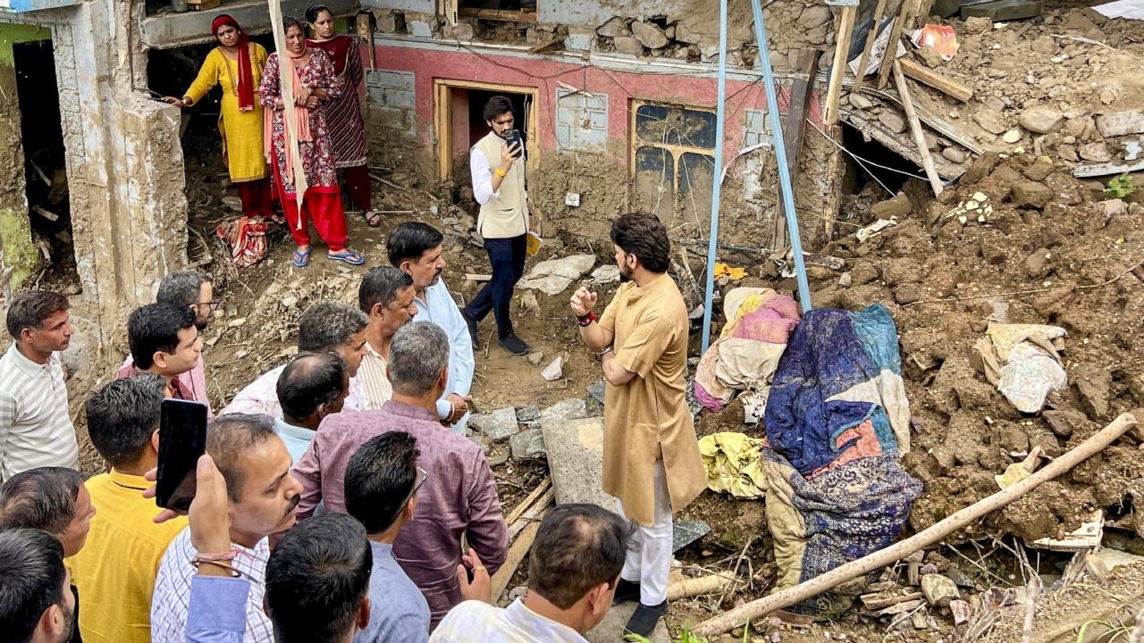As per the State Disaster Response Force (SDRF) report, Mandi district has emerged as the worst-hit region