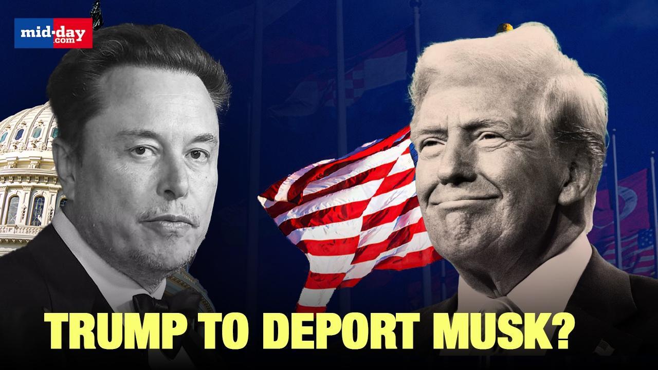US Prez Donald Trump & Elon Musk Feud leads to Deportation Threat