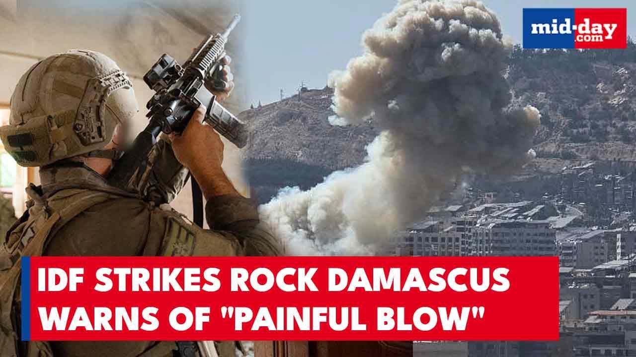 Israel Bombs Syrian Military HQ: Golan Border Tensions Escalate