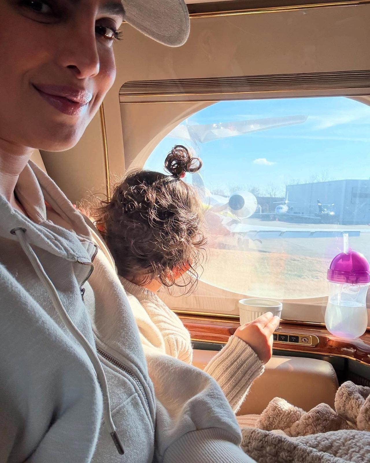 The mother-daughter are also travel buddies, and who wouldn't enjoy travelling if your partner is your own adorable mini version!