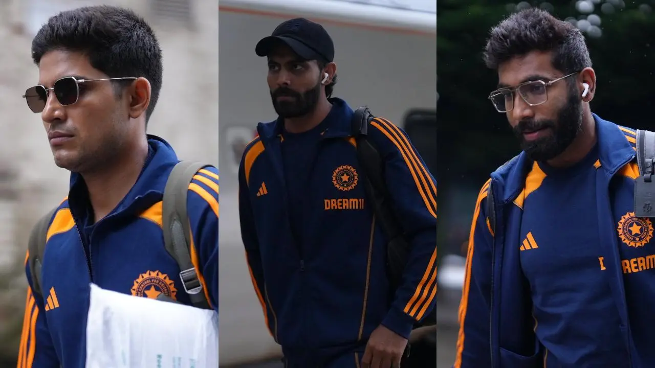 Gill and Co. touch down in Manchester ahead of make-or-break Manchester Test