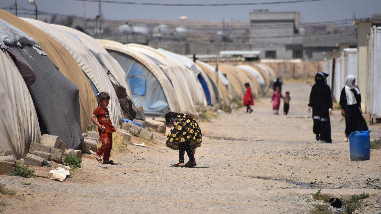 IN PHOTOS: Repatriated families housed in Al-Amal Camp near Mosul in Iraq