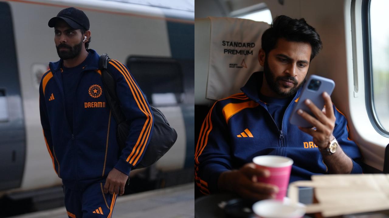 All-rounders Ravindra Jadeja, Washington Sundar, and Shardul Thakur were seen arriving in high spirits, along with young wicketkeeper-batter Dhruv Jurel, who is also part of the extended squad