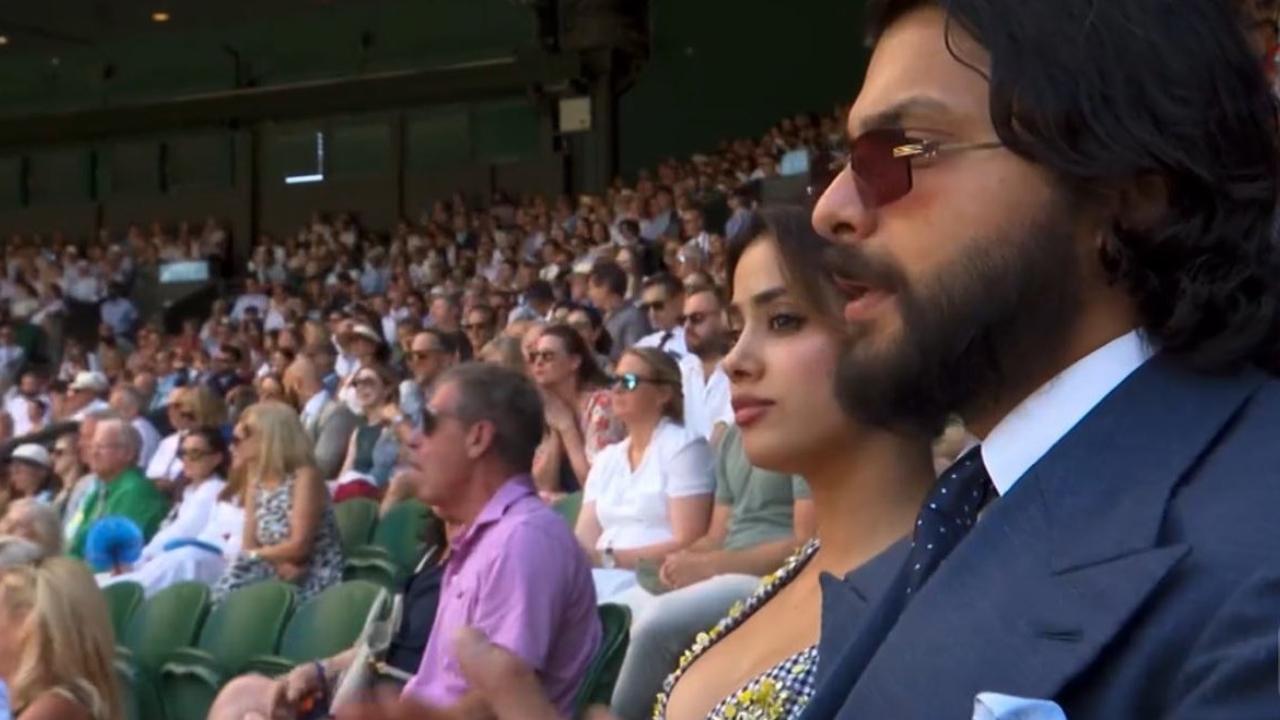 Wimbledon: Janhvi Kapoor spotted with Shikhar Pahariya - see pics 