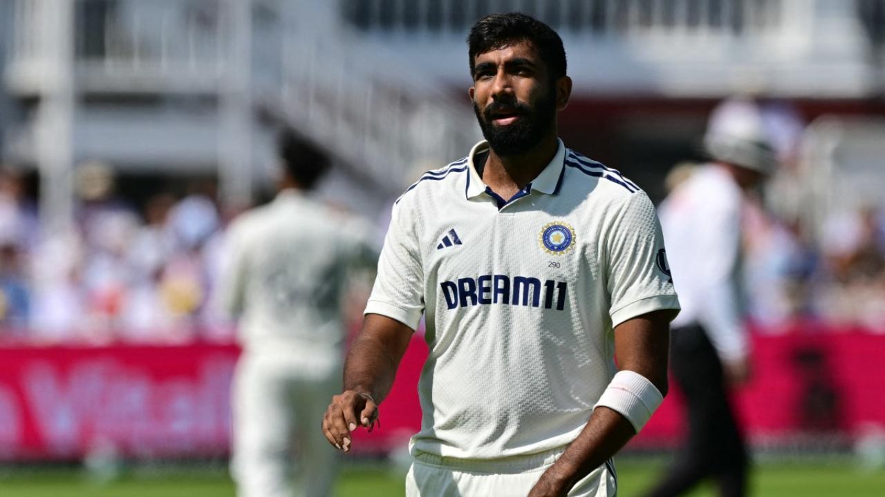 In the India-England Test rivalry, Bumrah has so far registered five fifers to his name. If he manages to claim one more five-wicket haul, the pacer will then register his sixth fifer (Pic: AFP)