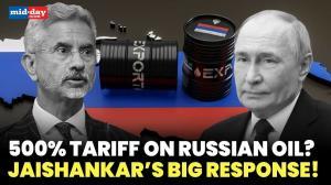 EAM Dr. S. Jaishankar’s First Reaction to U.S. Russia Sanctions and Tariff Bill 
