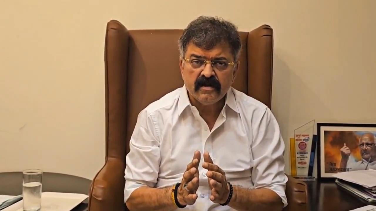 NCP (SP) MLA Jitendra Awhad booked after Vidhan Bhavan protest