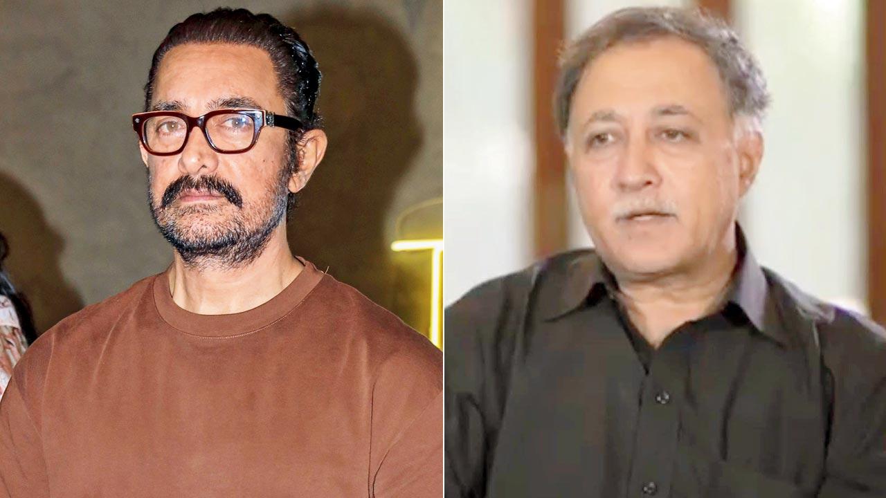 Aamir Khan and Mansoor Khan