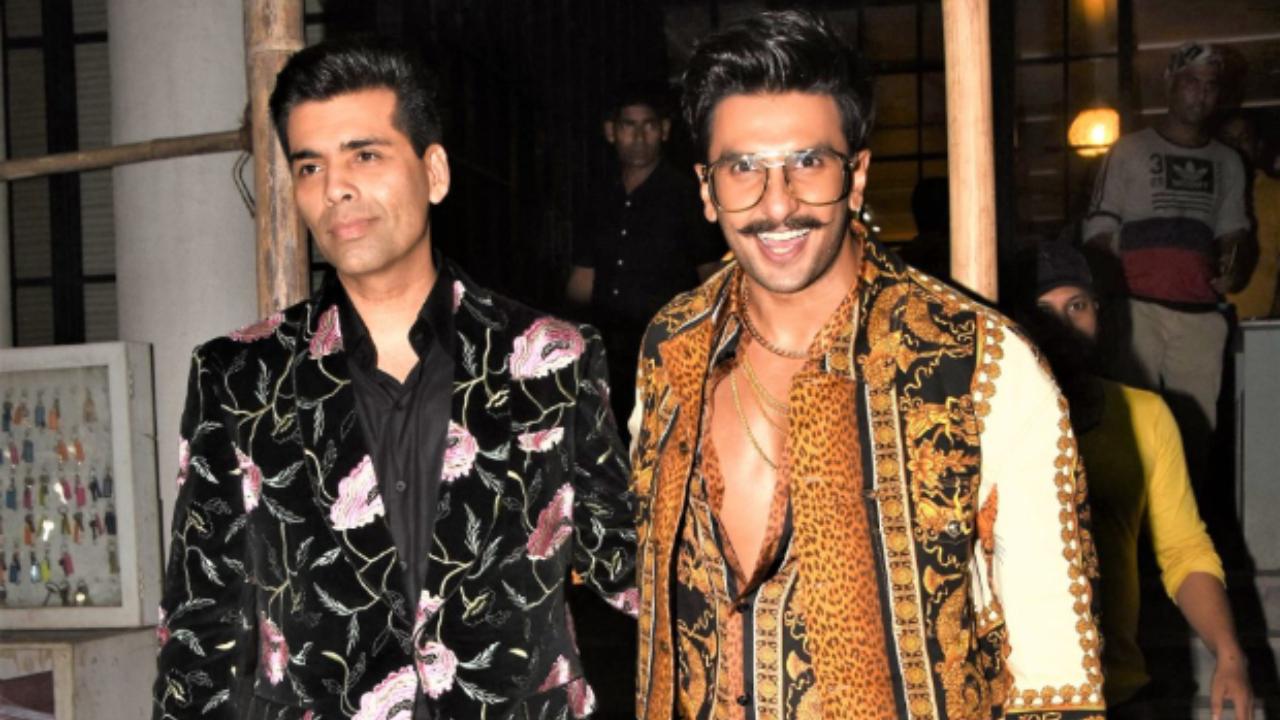 Karan Johar gets poetic for Ranveer Singh on 40th birthday: 'A rainbow burst in Bollywood’s blue'