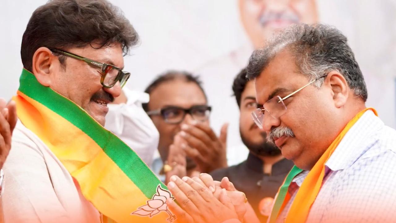 Ex-Congress MLA Kailas Gorantyal joins BJP ahead of civic polls in Maharashtra