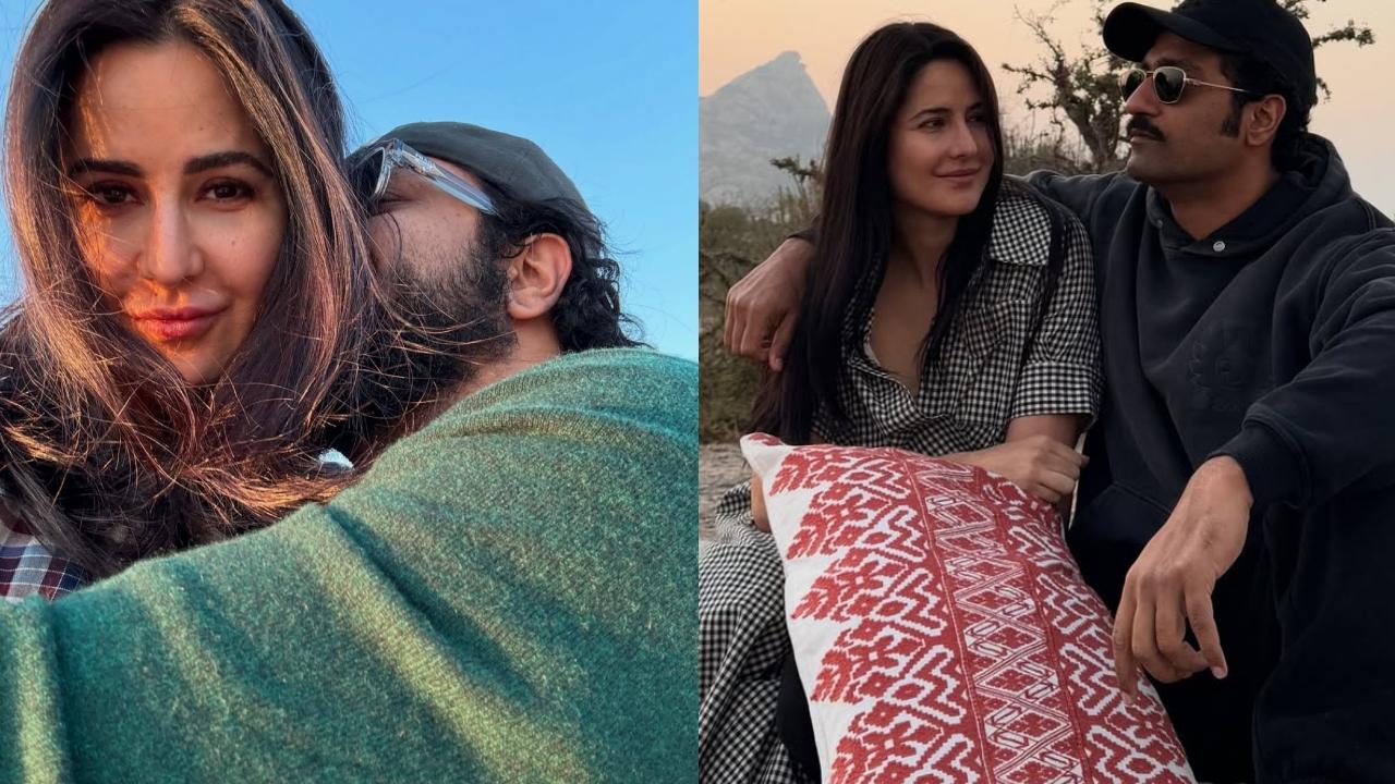 Vicky Kaushal kisses wife Katrina Kaif in adorable birthday post, check out!