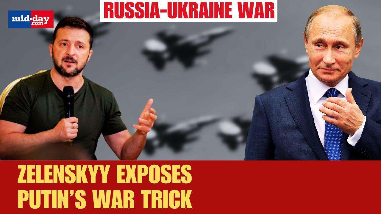Zelenskyy Calls Out Putin`s Attack Tactics; 339 Drones Launched in One Night