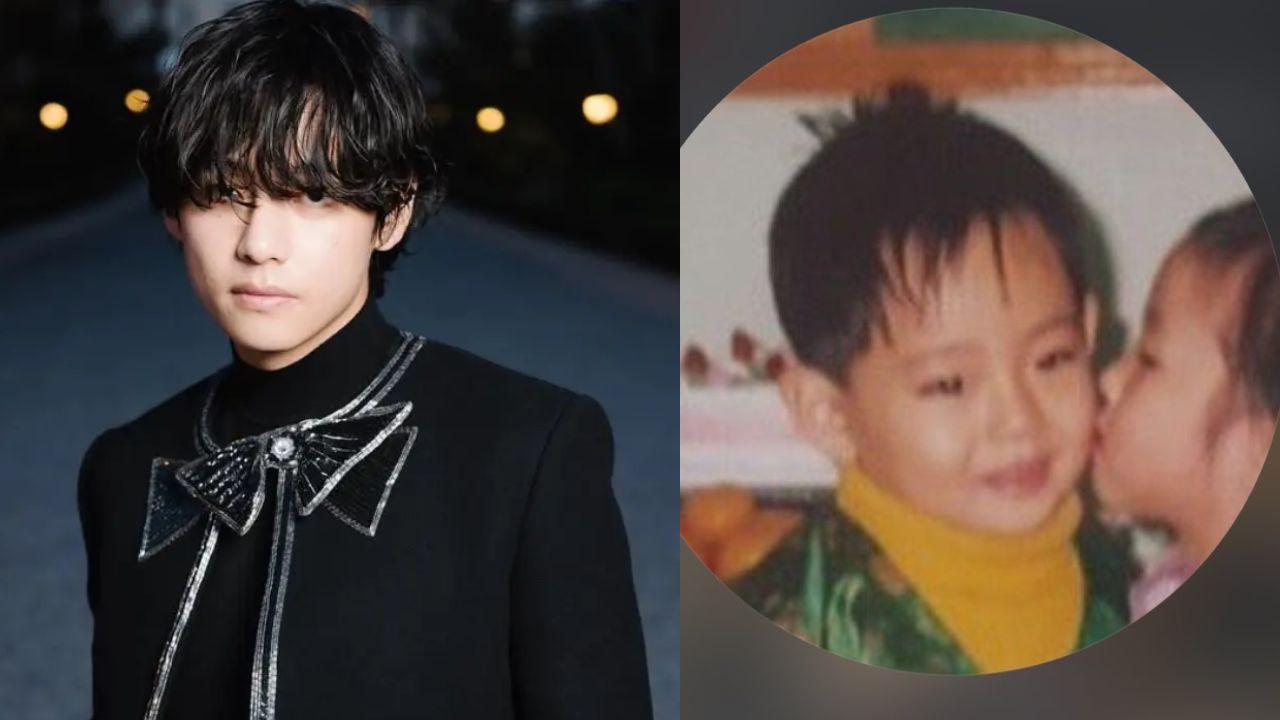 Who is kissing BTS V in his Instagram profile pic? K-pop idol reveals