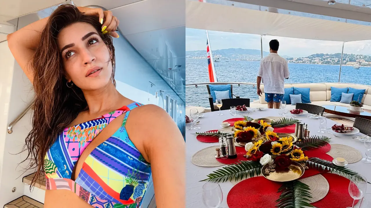 Kriti Sanon and rumoured boyfriend Kabir Bahia holiday in France