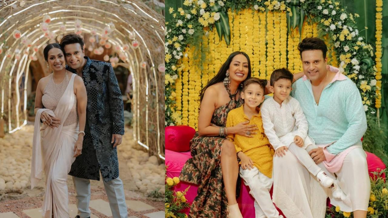 Krushna Abhishek and Kashmera Shah complete 13 years of togetherness