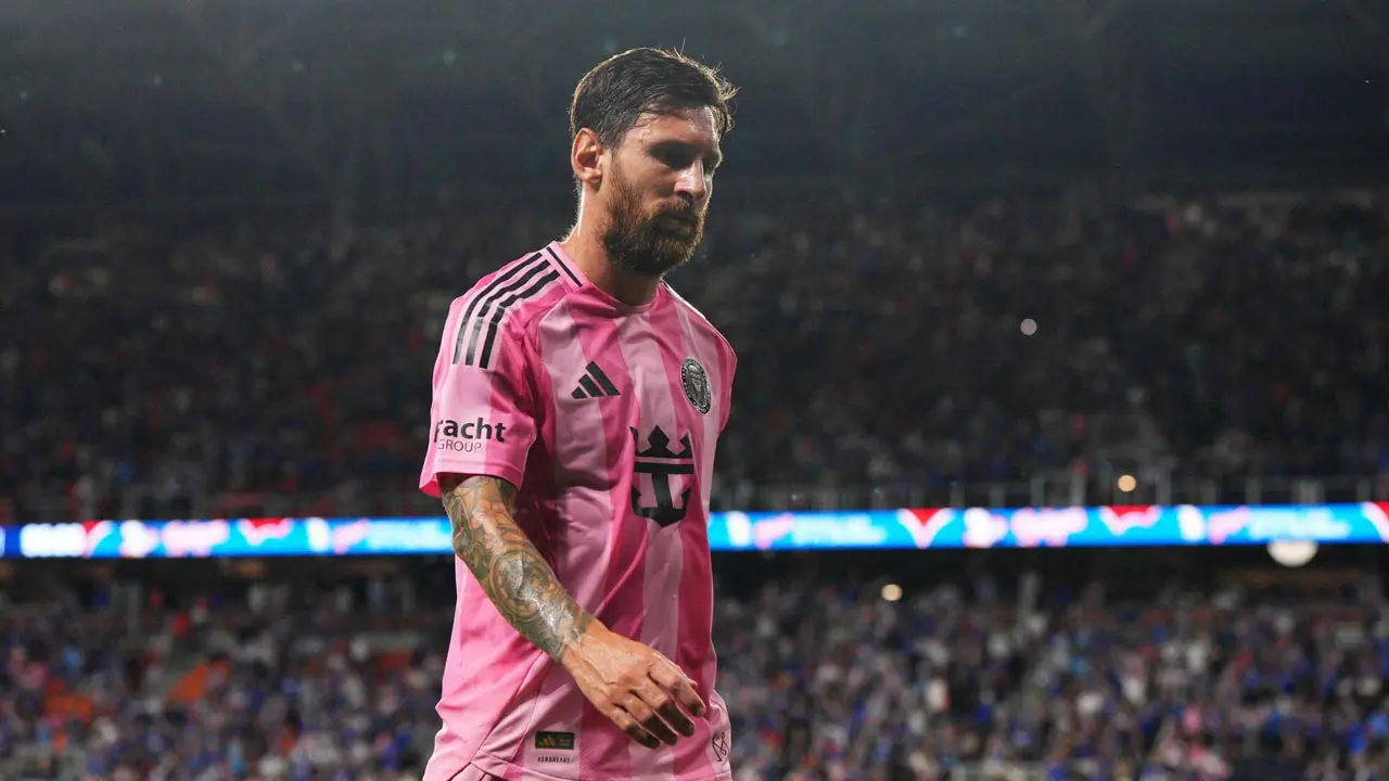 Messi's multi-goal streak ends in Inter Miami's 3-0 loss to FC Cincinnati