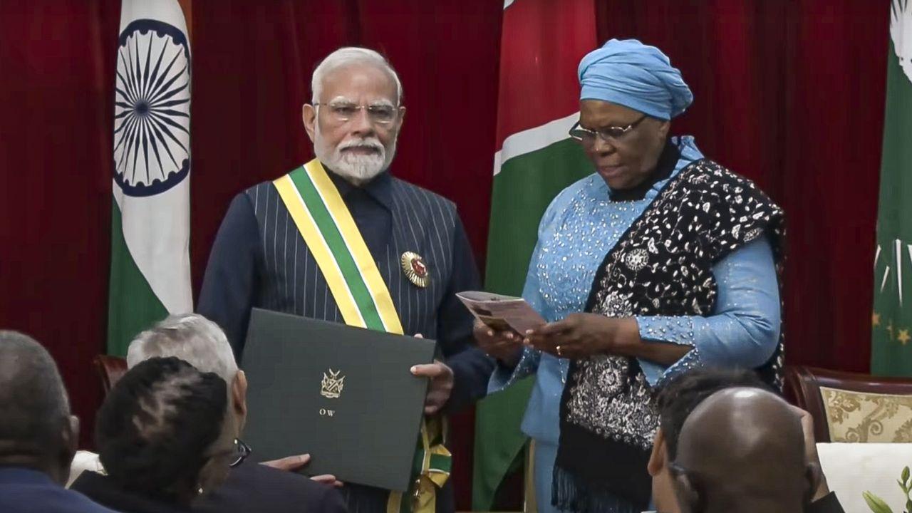 Prime Minister Modi is currently in Namibia, concluding his five-nation tour. However, it is important note that this is his first visit to the country, and only the third time an Indian Prime Minister has visited the country