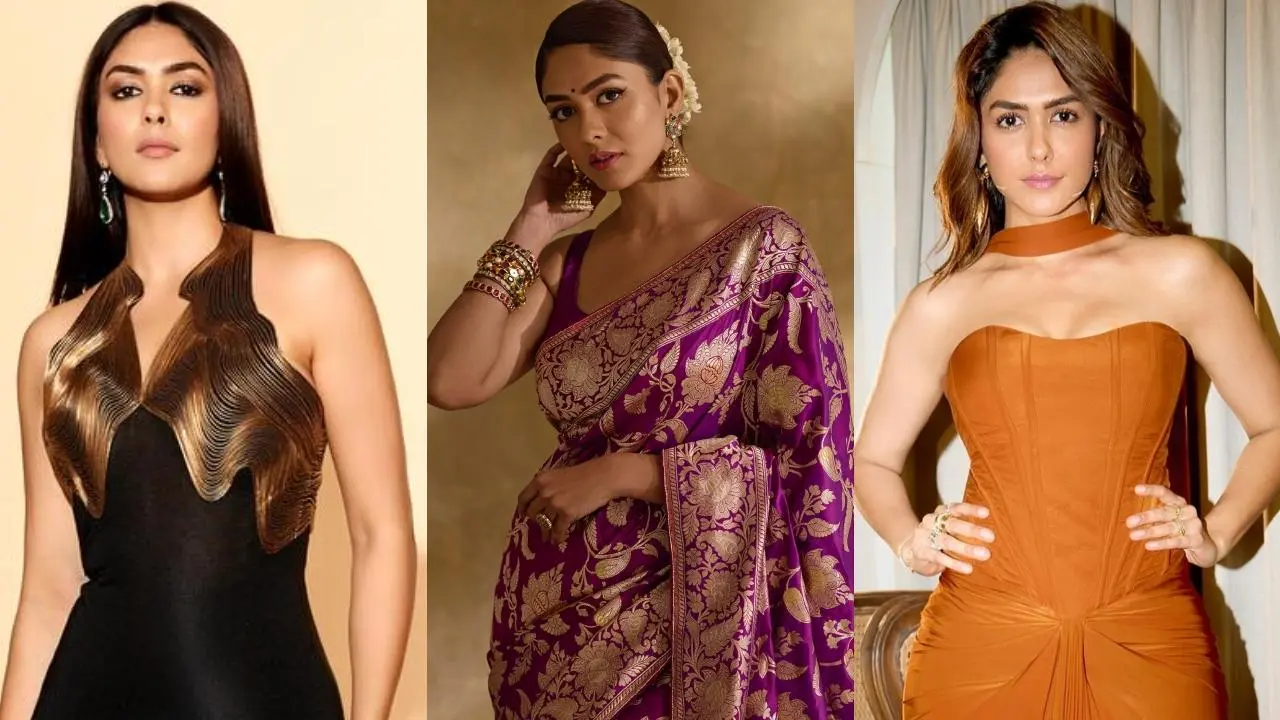 Mrunal Thakur birthday 2025: 12 times the actress proved she is a fashionista