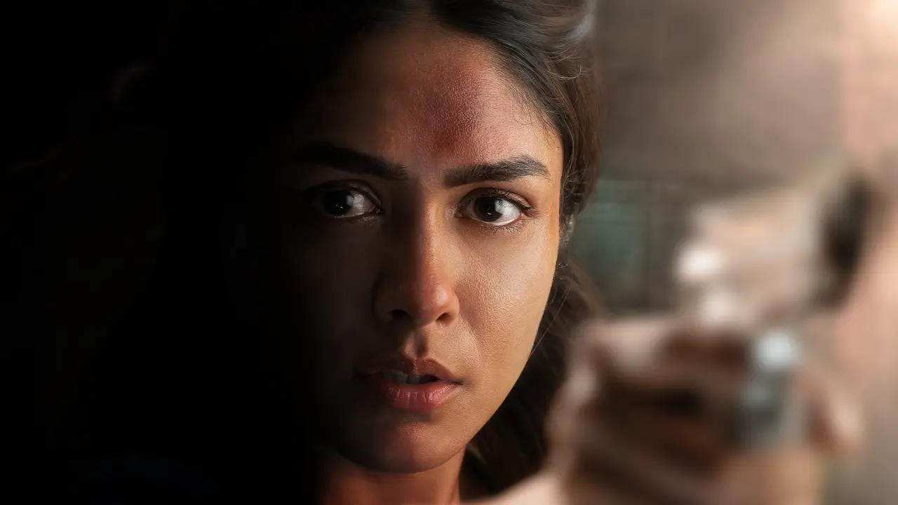 Mrunal Thakur gets early birthday surprise from Dacoit co-star Adivi Sesh