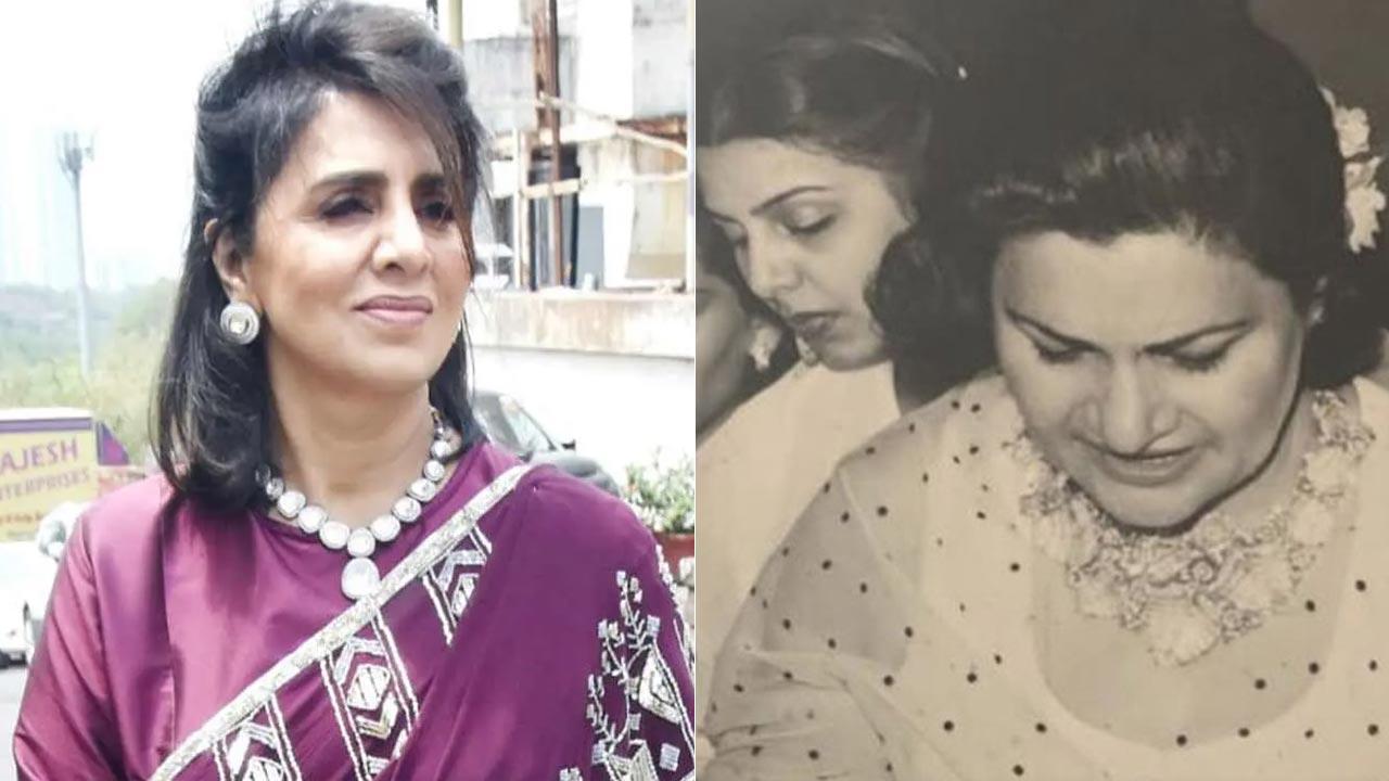 Neetu Kapoor goes down the memory lane with a throwback pic of her late mother