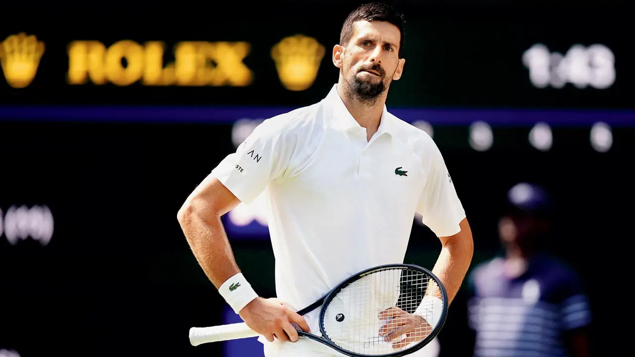 Novak Djokovic admits age is catching up