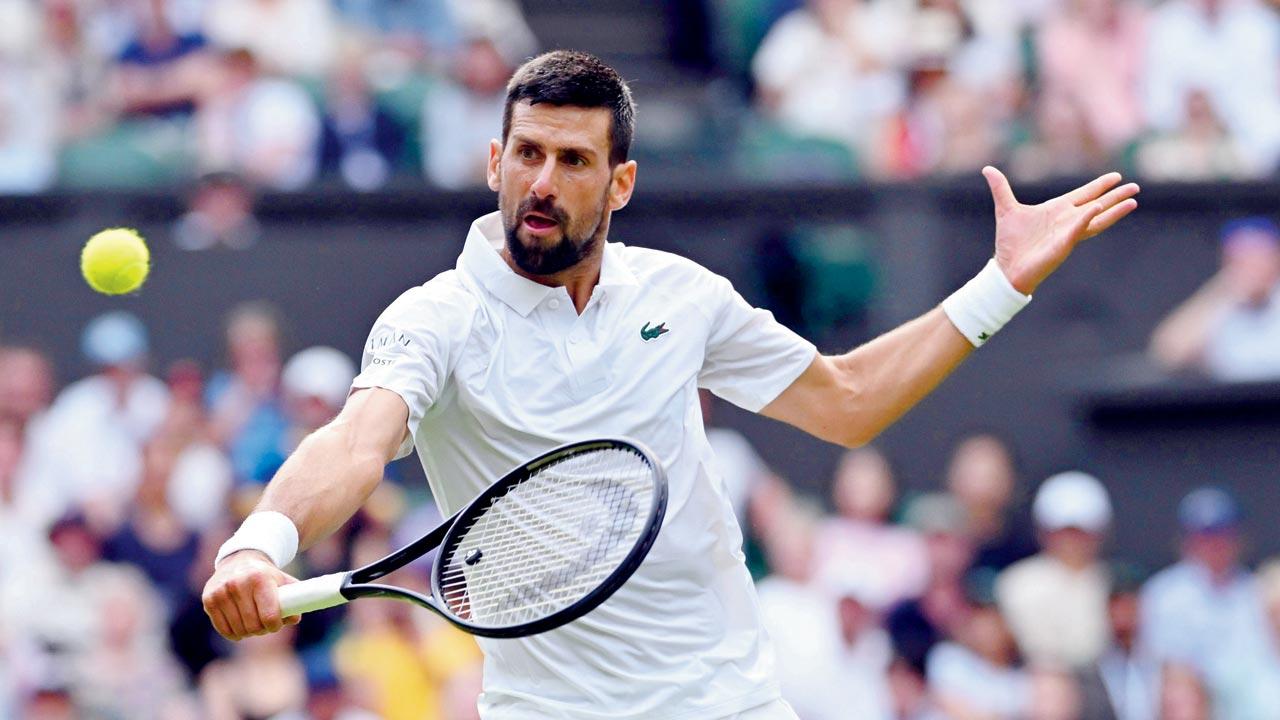 Ton of joy for Djoko!