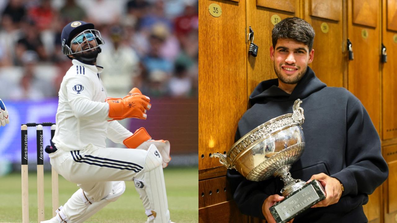 Sunil Gavaskar sees shades of Rishabh Pant in Carlos Alcaraz's game