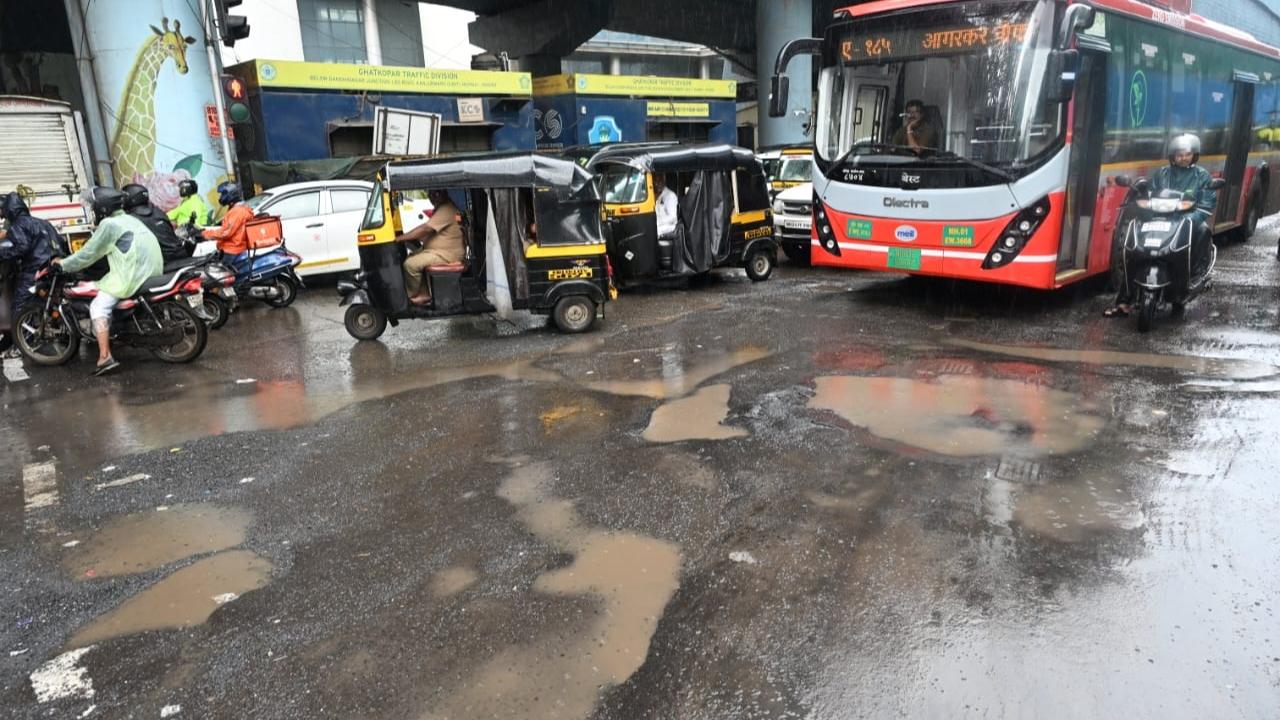 Following a few spells of heavy rains, potholes, the bane of all commuters, have again started appearing on some of the city roads