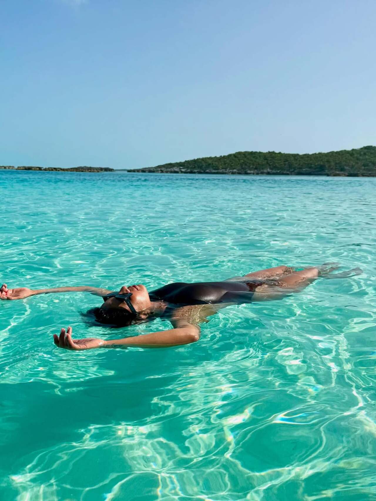 Water baby: It isn't a secret that Priyanka loves her beach getaways, yet again, she is busy soaking in all the salty vibes 