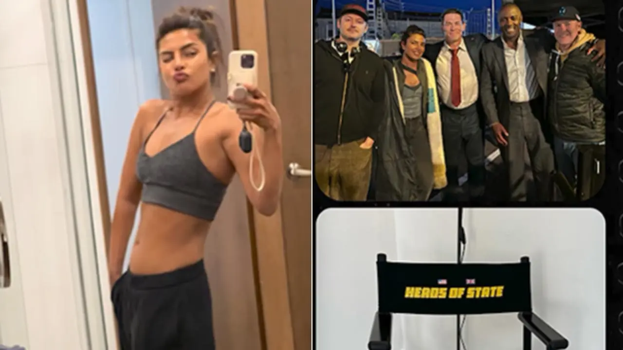 Priyanka Chopra shares BTS moments from Heads of State, check out now!