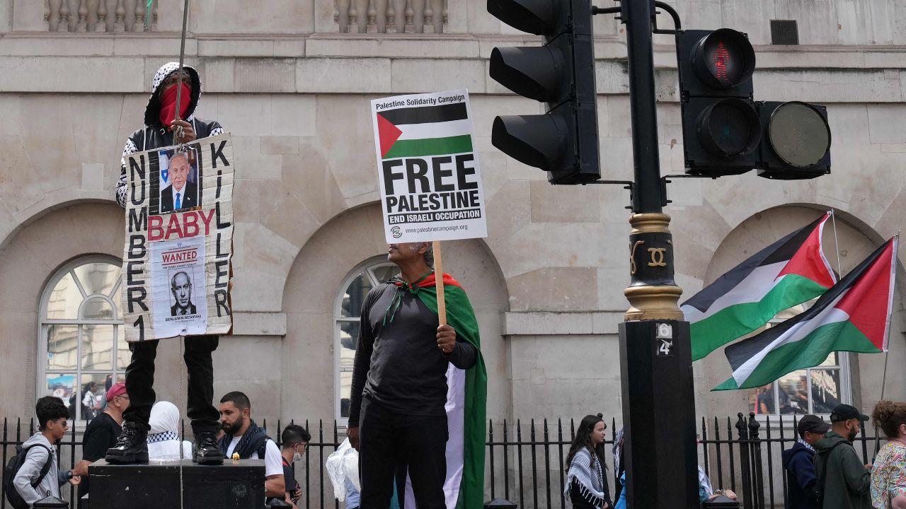 Almost 100 protesters were arrested around the country on Saturday, including 55 in London, Defend Our Juries said in a statement