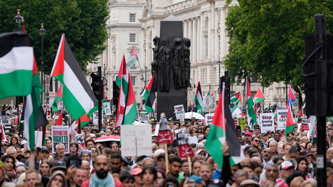 The government moved to ban Palestine Action after activists broke into a Royal Air Force base at Brize Norton in Oxfordshire on June 20 to protest British military support for Israel's war with Hamas