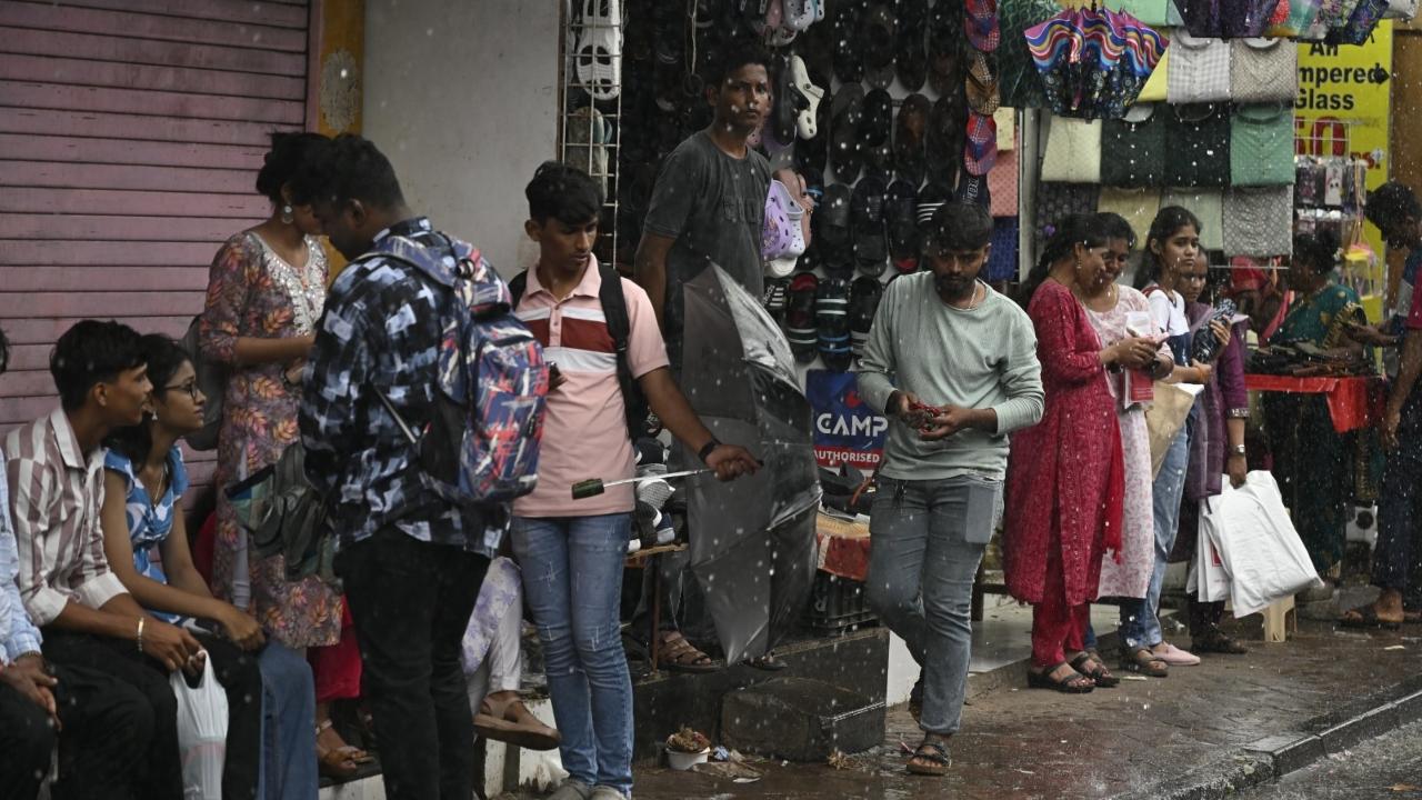 According to the Mumbai civic body, a high tide was expected at 4:27 am with a height of 4.47 metres, followed by another high tide at 2:28 am on July 15, reaching 3.88 metres